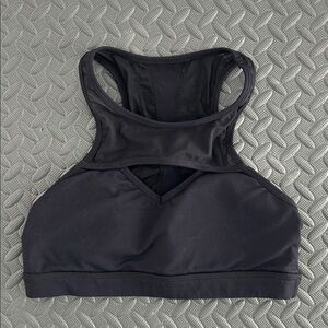 Black mesh Sports Bra